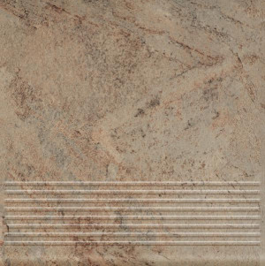 Paradyż Mattone Pietra Beige Stopnica Prosta 30x30 G1