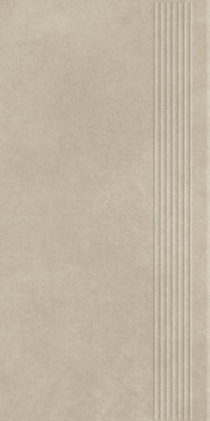 Paradyż Magnetik Beige Stopnica Prosta Nacinana Mat 29,8x59,8 G1