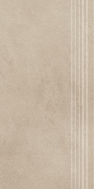 Paradyż Magnetik Beige Stopnica Prosta Nacinana Mat 29,8x59,8 G1