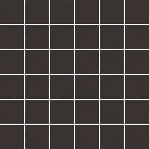 Paradyż Modernizm Nero Mozaika Prasowana K.4,8x4,8 29,8x29,8 G1