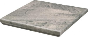 Paradyż Mattone Pietra Grafit Kapinos Stopnica Narozna 33x33 G1