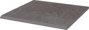 Paradyż Taurus Grys Stopnica Prosta 30x30 G1