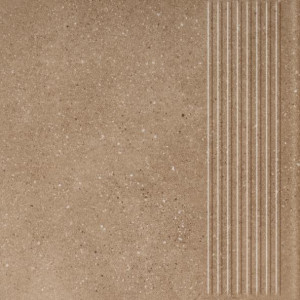 Paradyż Mattone Sabbia Brown Stopnica Prosta 30x30 G1