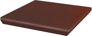 Paradyż Cloud Brown Kapinos Stopnica Narozna Duro 33x33 G1