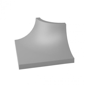 Paradyż Gamma Colours Szara Ksztaltka C Mat. 3x4 G1