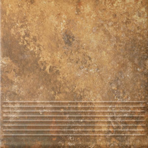 Paradyż Arteon Ochra Stopnica Prosta 30x30 G1