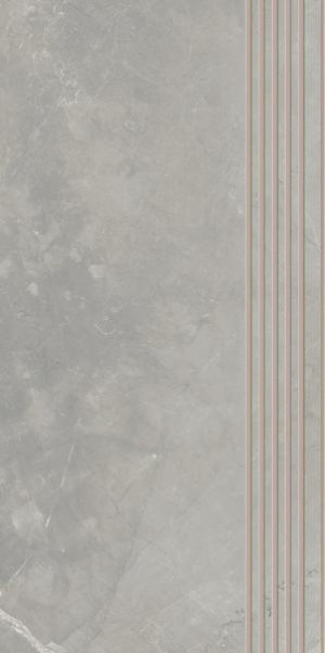 Paradyż Ritual Grey Stopnica Prosta Nacinana Mat. 29,8x59,8 G1