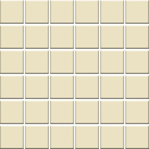 Paradyż Gammo Colours Waniliowy Mozaika Prasowana Mat K.4,8x4,8 29,8x29,8 G1