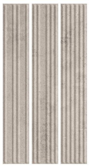 Paradyż Carrizo Grey Elewacja Struktura Stripes Mix Mat 40,0x6,6 G1