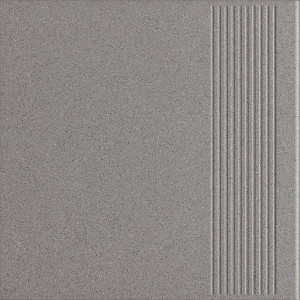 Paradyż Bazo Grys Stopnica Prosta Gres Sol-pieprz Mat. 30x30 G1