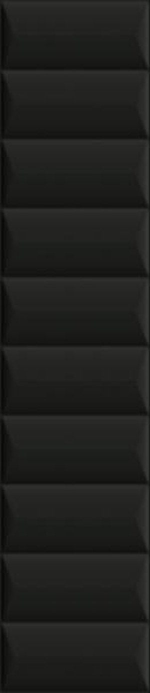 Paradyż Duo Tonne Black Cegielka Struktura D Mat 6,5x29,8 G1