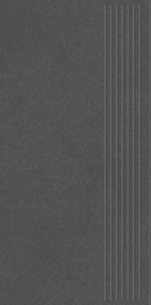 Paradyż Archicross Base Black Stopnica Prasowana Mat. 29,8x59,8 G1