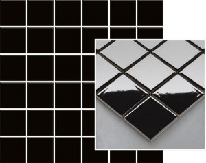 Paradyż Altea Nero Mozaika Prasowana K.2,3x2,3 29,8x29,8 G1