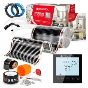 Termofol Zestaw folia grzewcza z termoregulatorem TF305.60.H1.BLACK.360