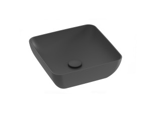 Ravak Umywalka ceramiczna Uni 38 S Slim, antracyt XJX03138000
