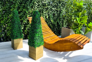 Sztuczna Roślina Outdoor 90 cm