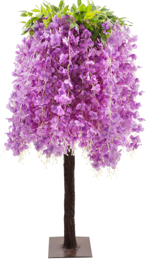 Sztuczne Drzewko Wisteria Fiolet 100cm 