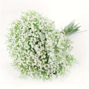 Dekoracja ślubna. Sztuczna Gipsówka bukiet 60 cm. Dekoracja stołu weselnego