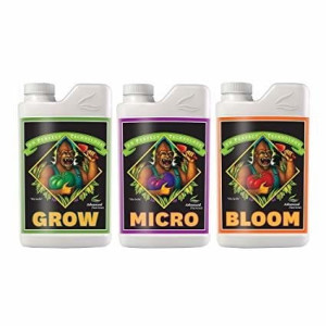 Zestaw Grow Micro Bloom – Trójfazowe Odżywianie Roślin 3x 0,5L