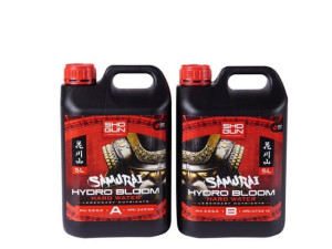 Nawóz Shogun Fertilisers Samurai Hydro Bloom 2x5L (A&B) - na kwitnienie do hydroponiki | Woda twarda
