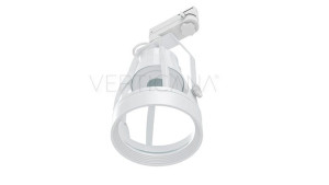 VERTICANA® Holder na szynę/rail holder | BIAŁY | Oprawa na żarówkę
