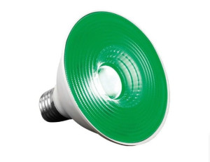 Żarówka LED 20W E27 Agrolite Dark Night zielona barwa - światło neutralne dla roślin