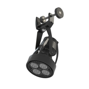 VERTICANA® Press Holder | CZARNY | Oprawa zaciskowa z kablem 2m i włącznikiem