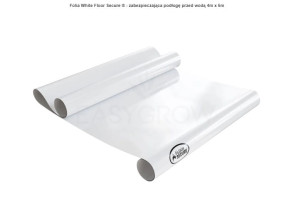 Folia White Floor Secure ® - zabezpieczająca podłogę przed wodą 4m x 25m