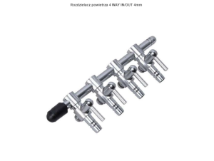 HAILEA Rozdzielacz powietrza 4 WAY IN/OUT 4mm