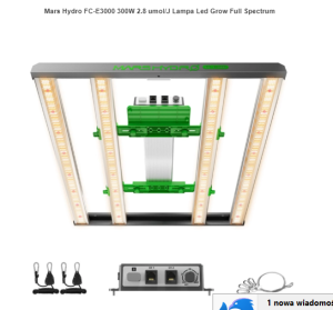 Mars Hydro FC-E3000 300W 2.8 umol/J Lampa Led Grow Full Spectrum