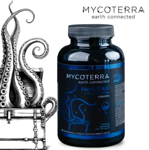 Mikoryza MycoTerra Pandora proszek 85G - ochrania korzenie, stymuluje wzrost i owocowanie roślin