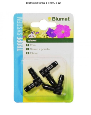Blumat Kolanko 8-8mm, 3 szt