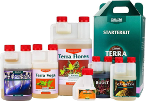 Zestaw startowy Canna Terra starter kit - zestaw do uprawy w ziemi na 1m2