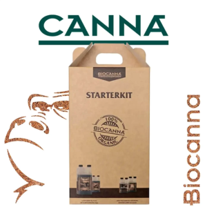 Canna Biocanna Organic bio starter kit - zestaw startowy nawozów do ok. 1m2