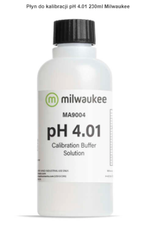 Płyn do kalibracji pH 4.01 230ml Milwaukee