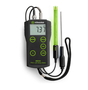 Miernik pH i temperatury wody Milwaukee MW102 PRO+ 2-in-1 z ATC