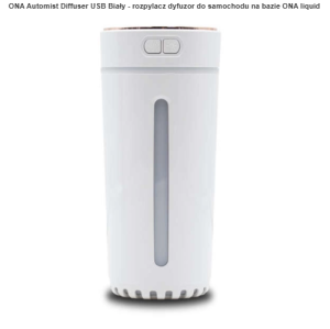 ONA Automist Diffuser USB Biały - rozpylacz dyfuzor do samochodu na bazie ONA liquid