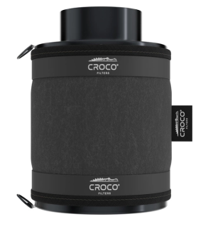 Filtr Węglowy Croco Black 160–240 m³/h Ø125 mm – Skuteczna Neutralizacja Zapachów