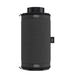 Filtr Węglowy Croco Black 360–480 m³/h Ø125 mm – Maksymalna Filtracja Zapachów