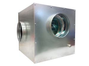 Wentylator radialny metalowy SOFT-BOX 1 x Ø 250mm 1 x Ø 250mm 1500m3/h