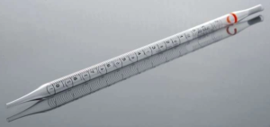 Pipeta akrylowa 10 ml z podziałką / sięga do dna butelki 1l