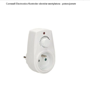 Cornwall Electronics Kontroler regulator obrotów wentylatora - potencjometr