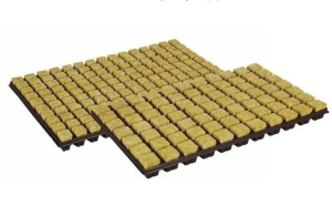 GRODAN taca z kostek wełny mineralnej 150szt 2,5x2,5cm