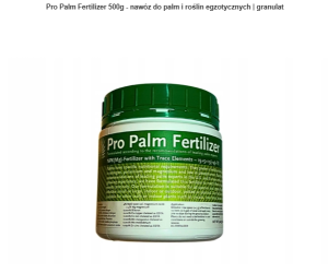 Pro Palm Fertilizer 500g - nawóz do palm i roślin egzotycznych | granulat
