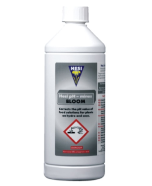 PH MINUS BLOOM, 1L, REGULATOR OBNIŻAJĄCY pH, NA KWITNIENIE, HESI
