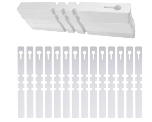 Herbgarden Plant Wrap Tags White - samozaciskowe etykiety na rośliny 2x21cm |100szt