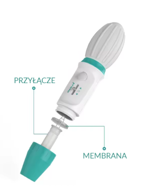 Pompka kontrolująca do pipet - gruszka pipetowa automatyczna 0.1 - 100ml