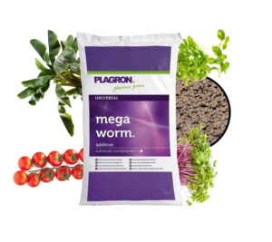 Plagron Mega Worm 10L- humus koprolitowy na rozwój flory glebowej