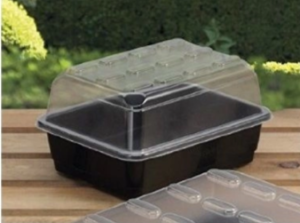 Propagator ukorzeniający / szklarenka z otworami Garland 23x17x12,5cm G133