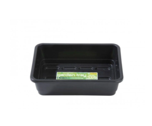 Taca uprawowa Garland czarna 23x17xh6cm G130B